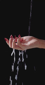 Hand catching care cleansing water gentle red nails Suvera Selfcare
